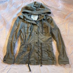 Abercrombie & Fitch Utility Jacket with Hood